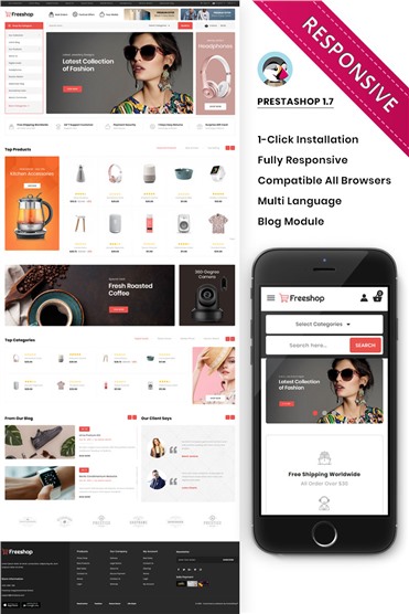 Freeshop - The Mega Store Responsive