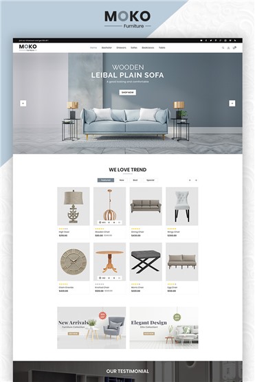 Moko Furniture Clean Store