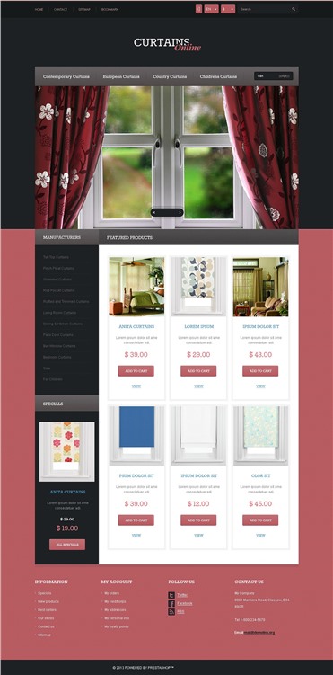 Responsive Curtains Store