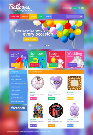 Balloons &amp; Party Items