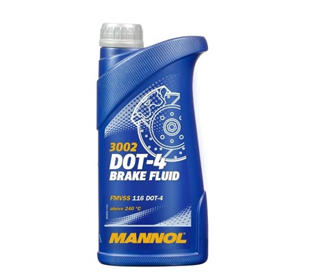 Тормозная жидкость Mannol Brake Fluid DOT-4 (455г.)