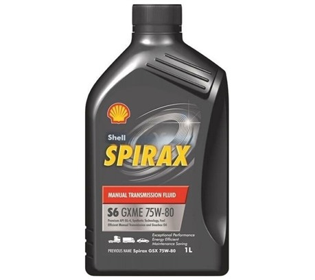 Трансмиссионное масло Shell Spirax S6 GXME 75W-80 (1л.)