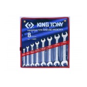 Набор рожковых ключей, 8-23 мм, 6 предметов KING TONY арт. '1106MR'