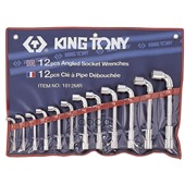 Набор торцевых L-образных ключей, 8-24 мм, 12 предметов, KING TONY KING TONY арт. '1812MR'
