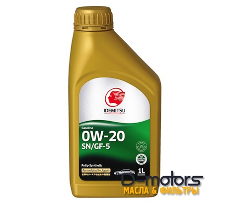 Моторное масло Idemitsu 0W-20 (1л.)