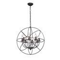 Люстра кованый шар V4275-1/8