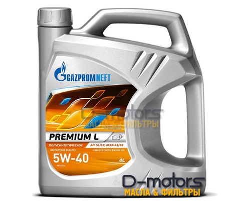 GAZPROMNEFT Premium L 5W-40 (4л)